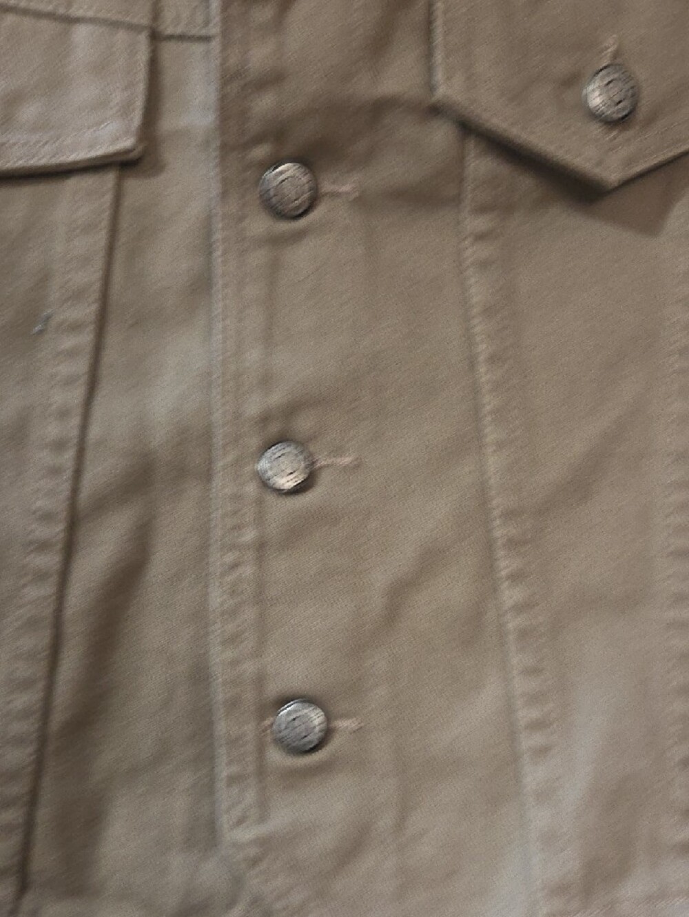 Unbranded Women's Tan Sleeveless Denim-Style Vest - Picture 5 of 7